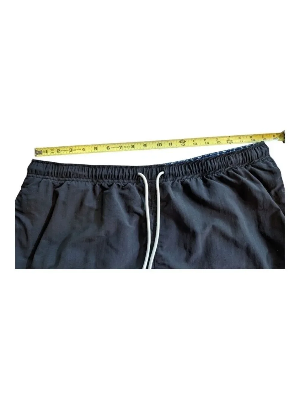 Tommy Bahama Black Cargo Swim Trunks Shorts 6